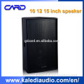 Made in China 15 inch 450W powerful speaker, audio speaker gym center sound system